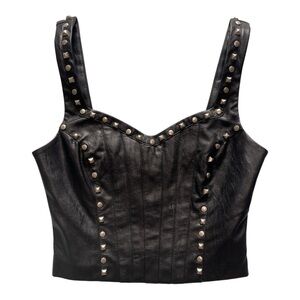 Black Studded I.am.Gia Top